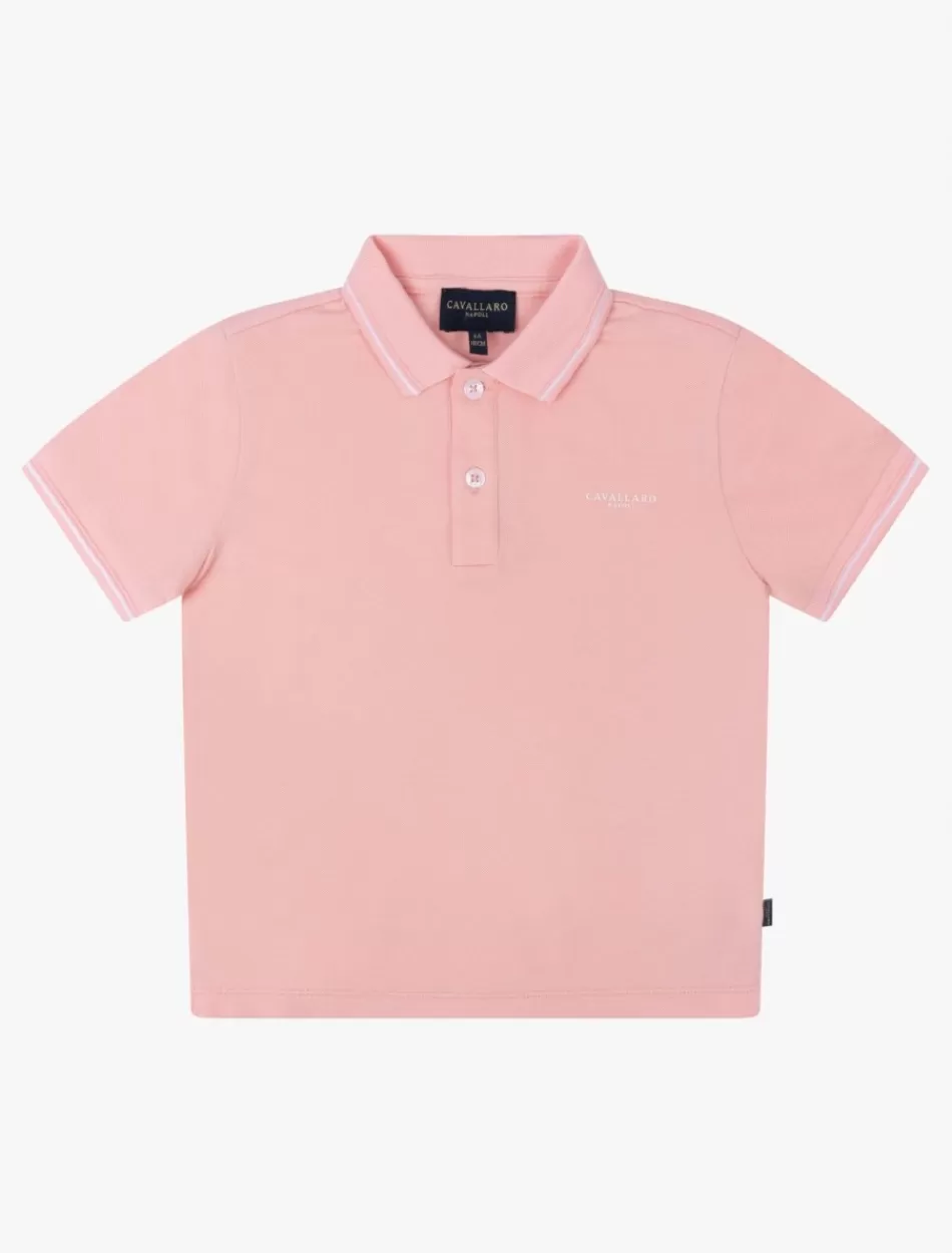 Poloshirts>Cavallaro Napoli Andrio Junior Polo Roze