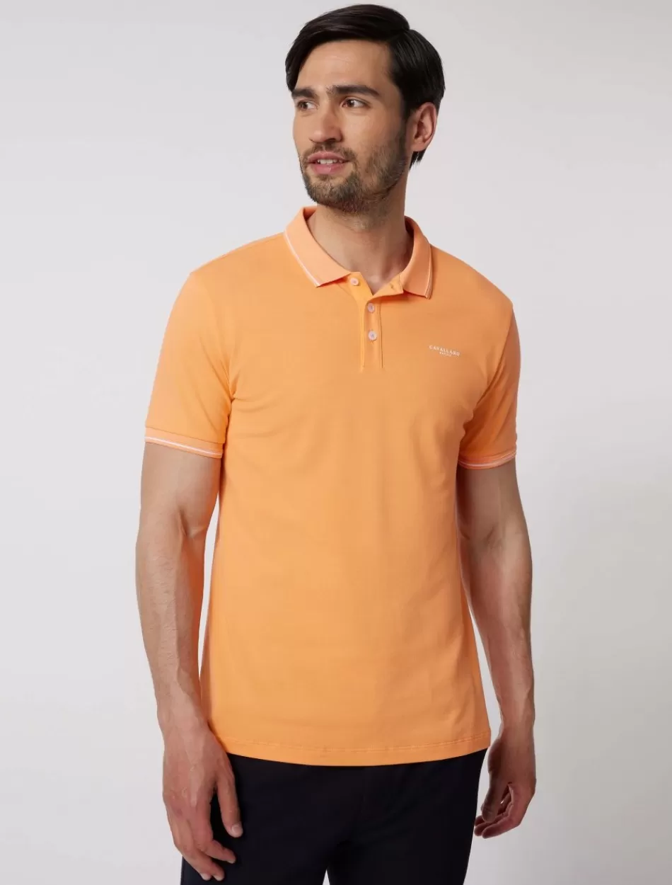 Poloshirts>Cavallaro Napoli Andrio Polo Lichtoranje