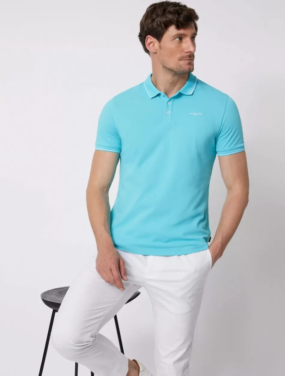 Poloshirts>Cavallaro Napoli Andrio Polo Blauw