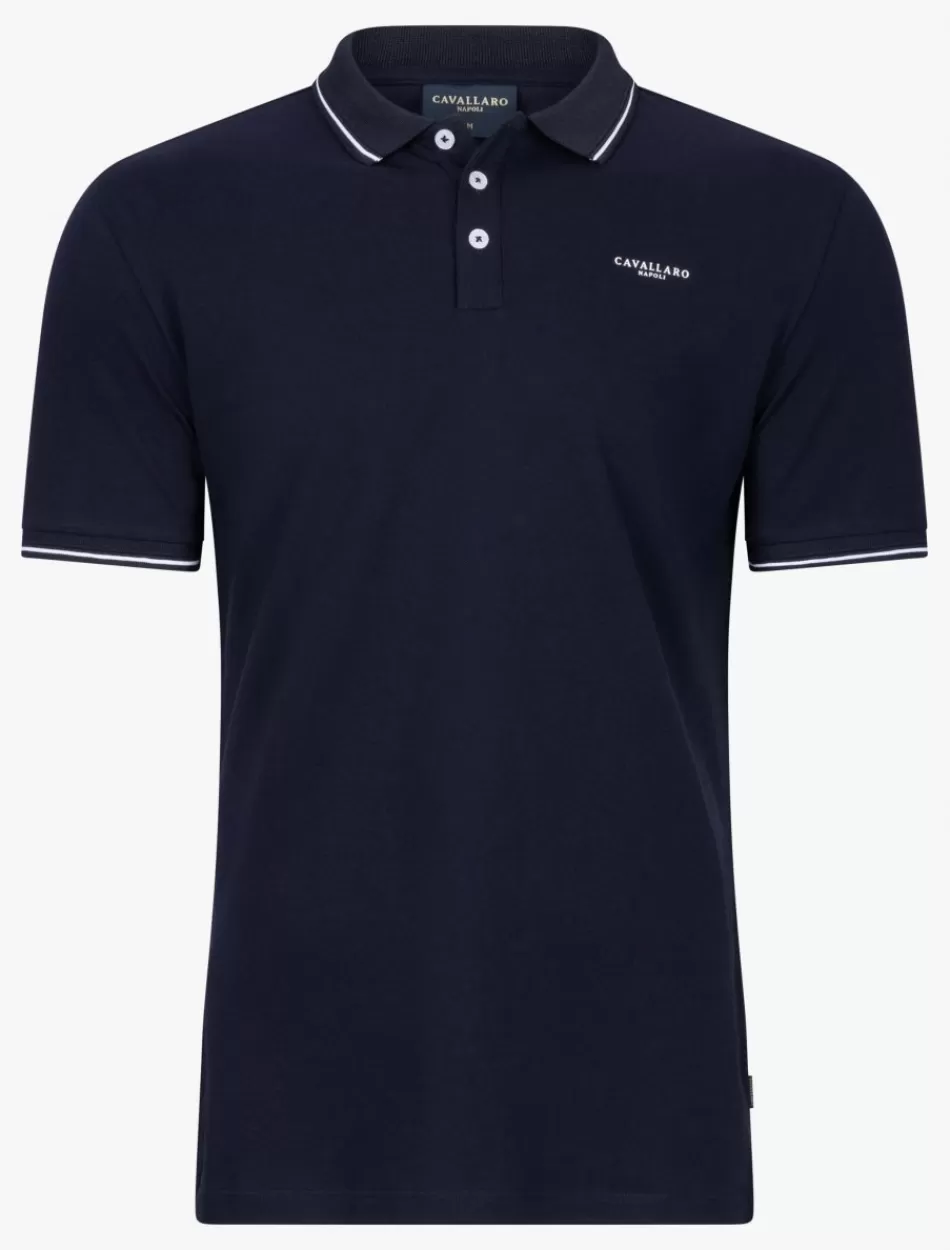 Poloshirts>Cavallaro Napoli Andrio Polo Donkerblauw