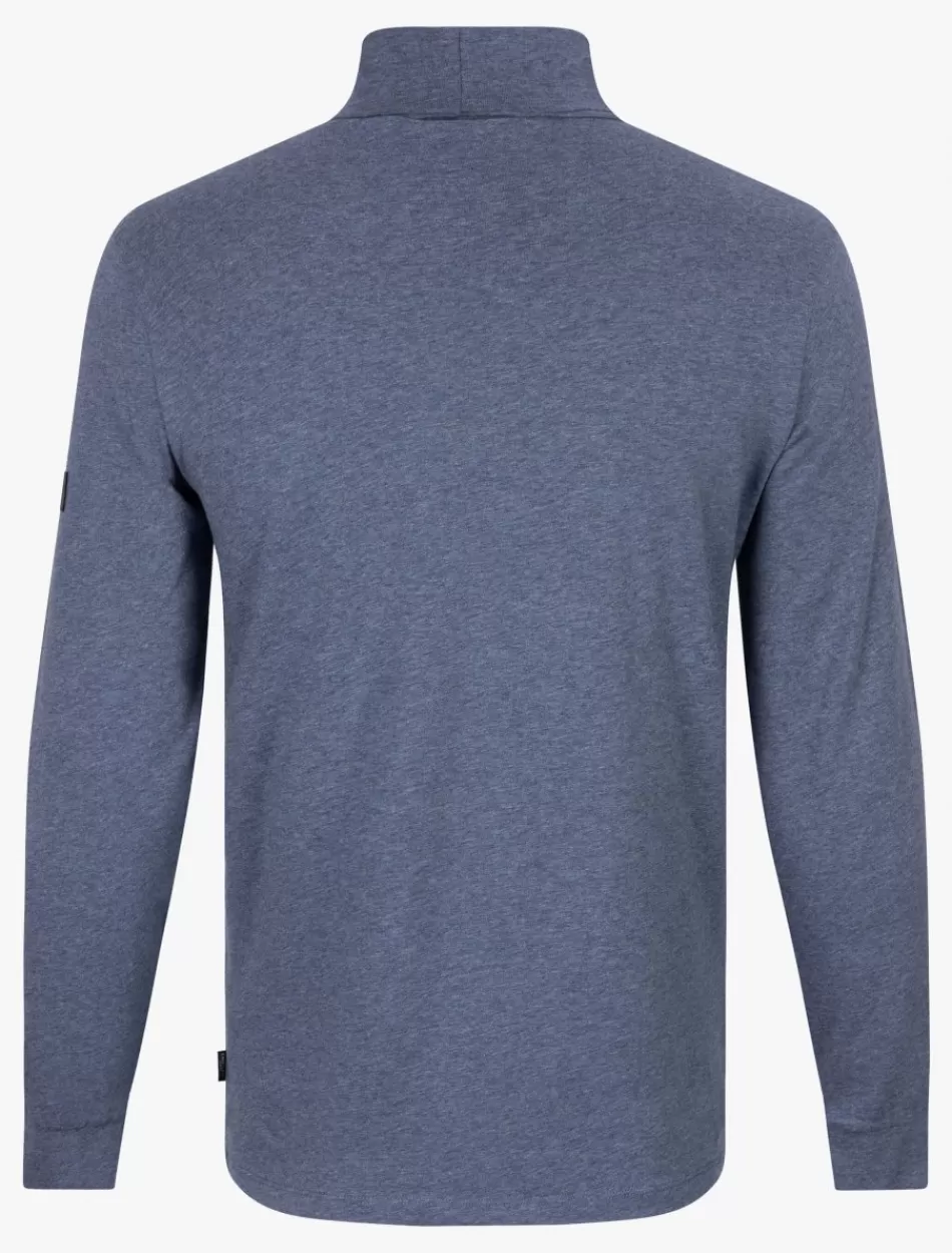 T-Shirts>Cavallaro Napoli Baliani Roll Neck Blauw