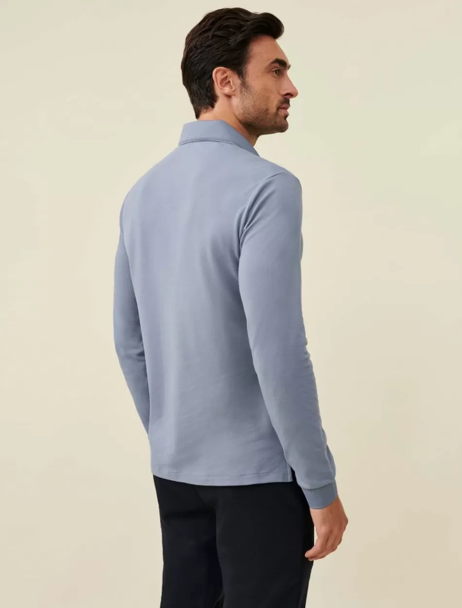 Poloshirts>Cavallaro Napoli Basso Polo Blauw