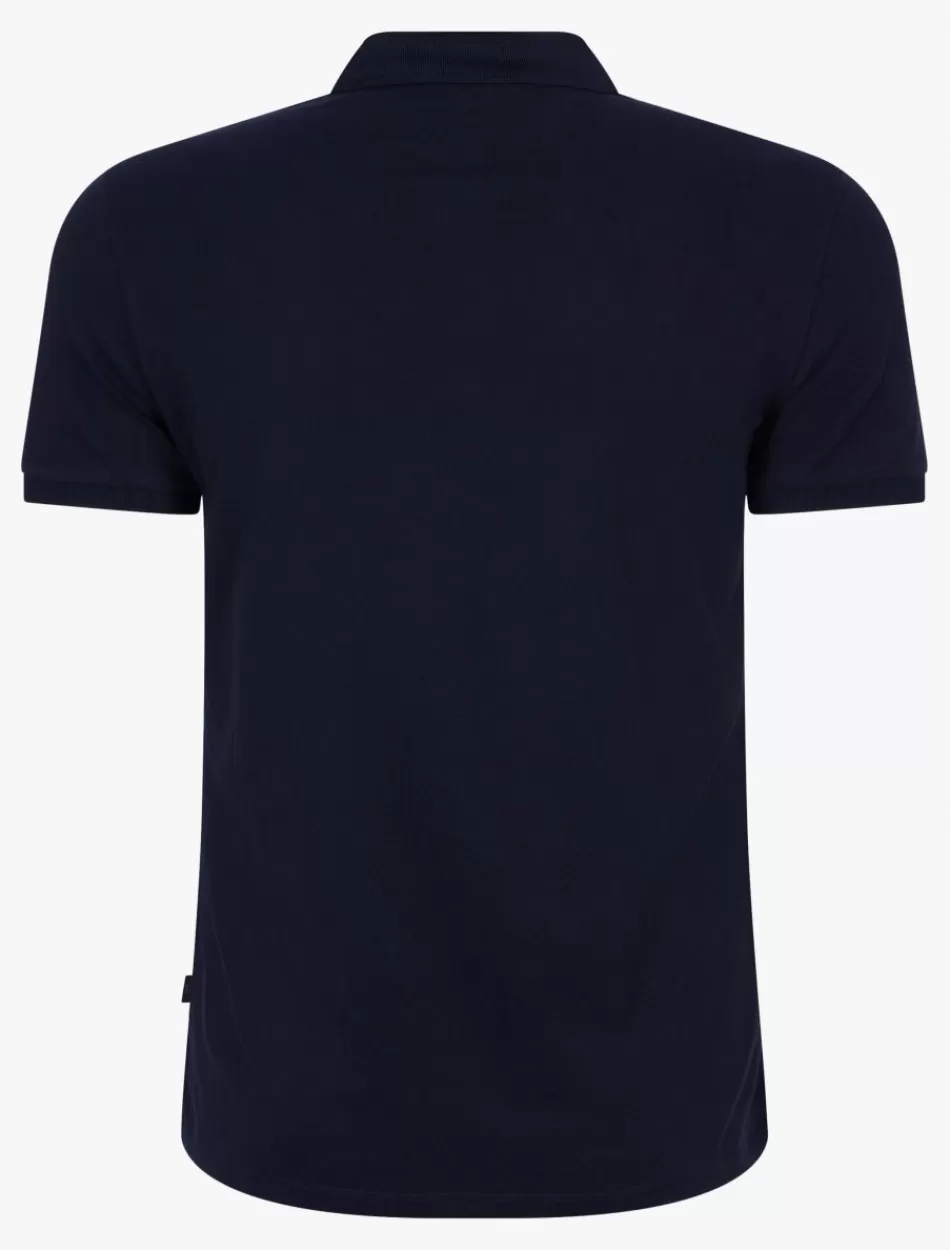 Poloshirts>Cavallaro Napoli Bernardi Polo Donkerblauw