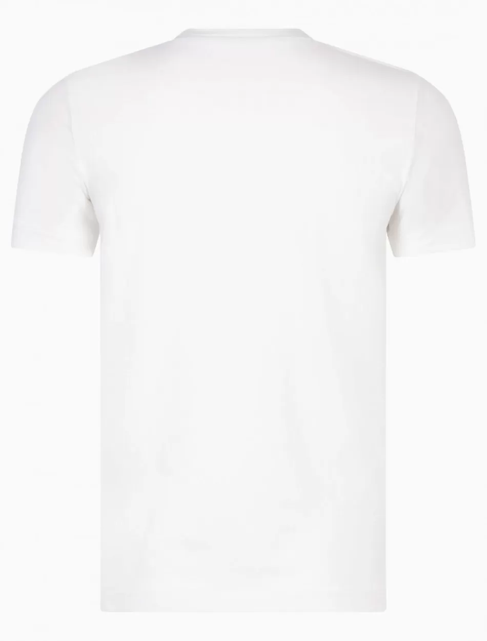 T-Shirts>Cavallaro Napoli Cavagio T-Shirt Off White