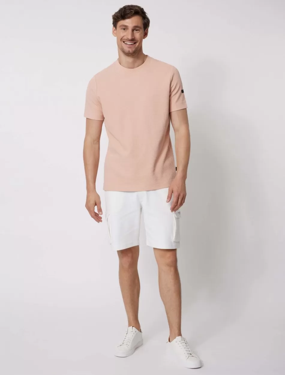 T-Shirts>Cavallaro Napoli Corato T-Shirt Oud Roze