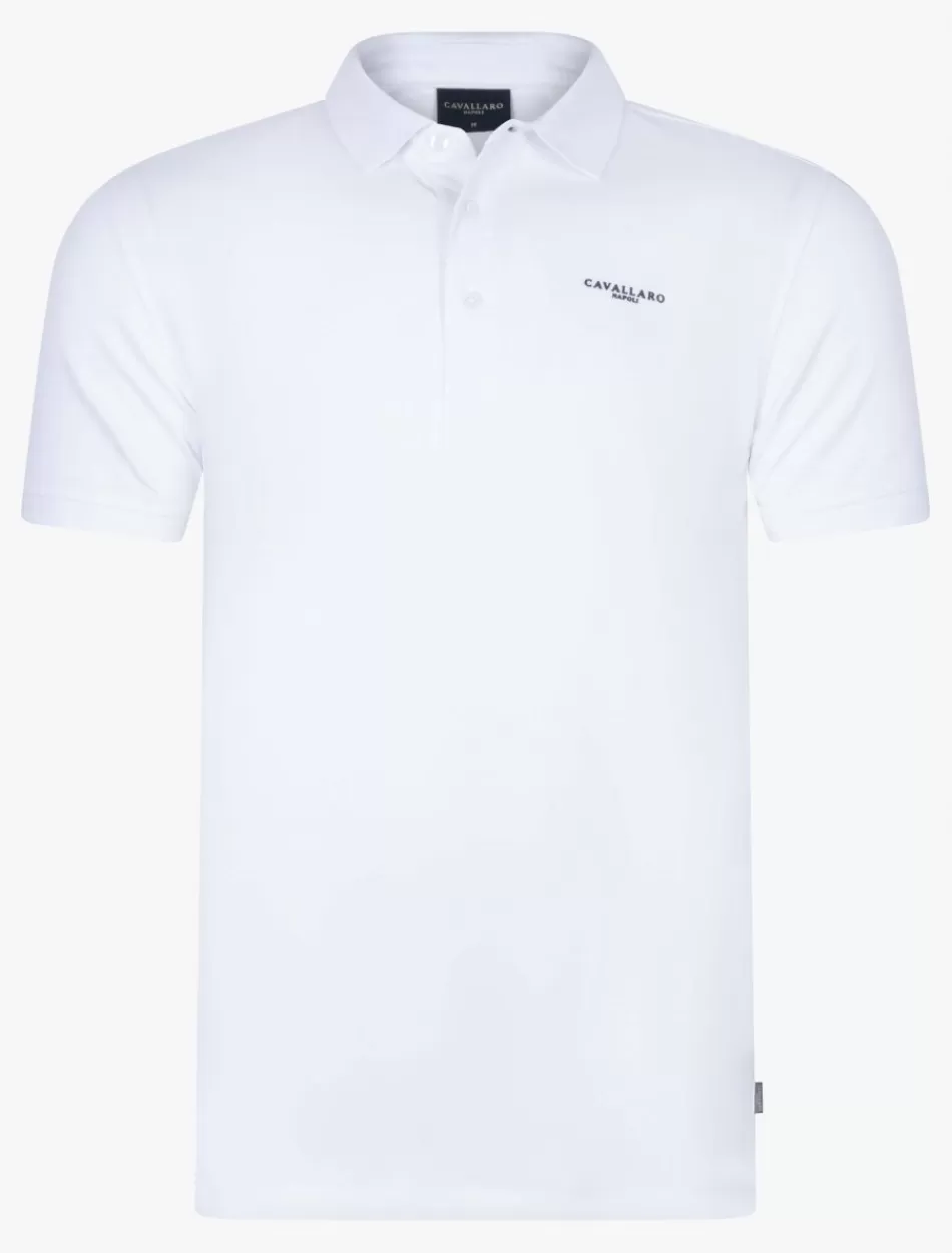 Poloshirts>Cavallaro Napoli Cosimo Polo Wit