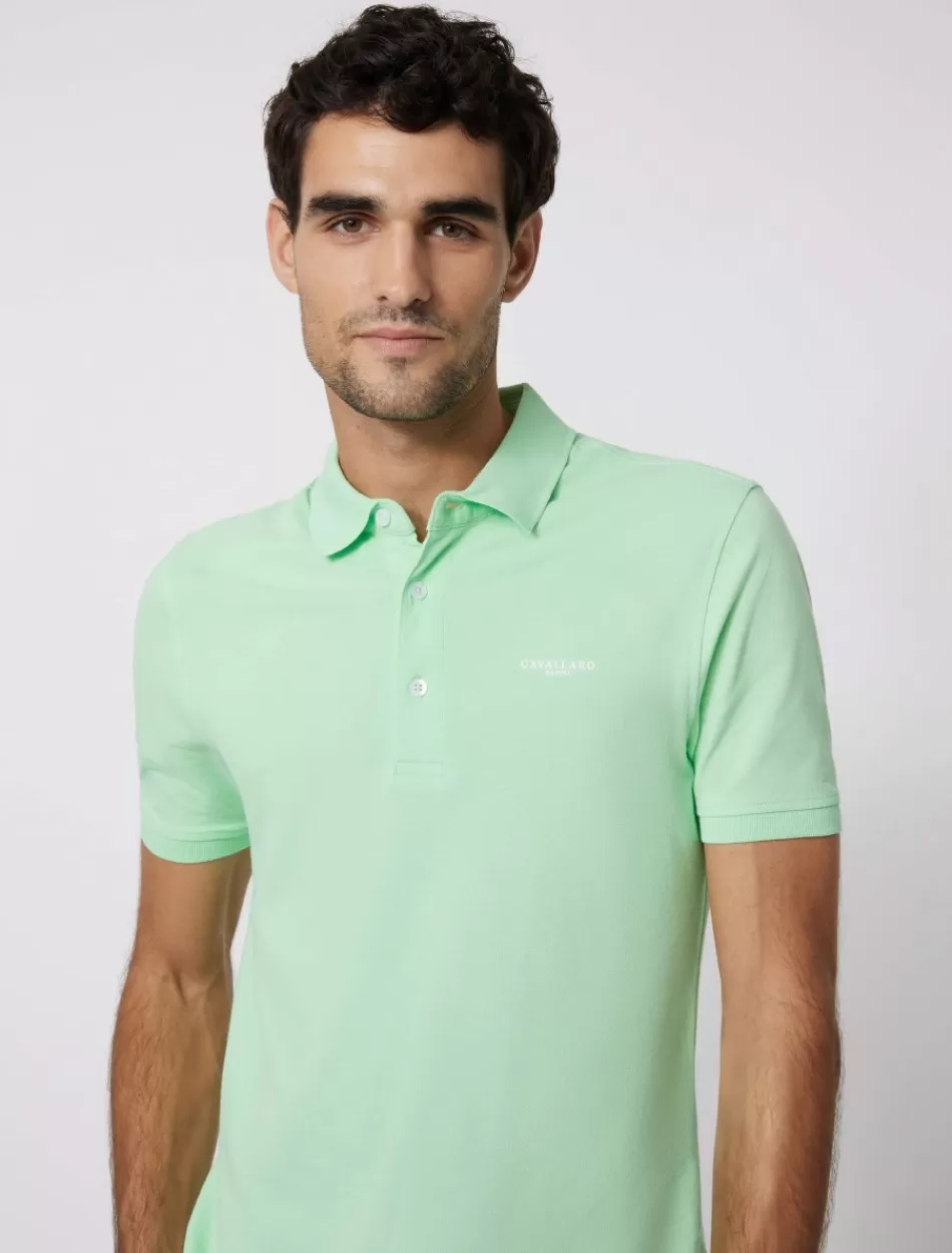 Poloshirts>Cavallaro Napoli Cosimo Polo Helder Groen