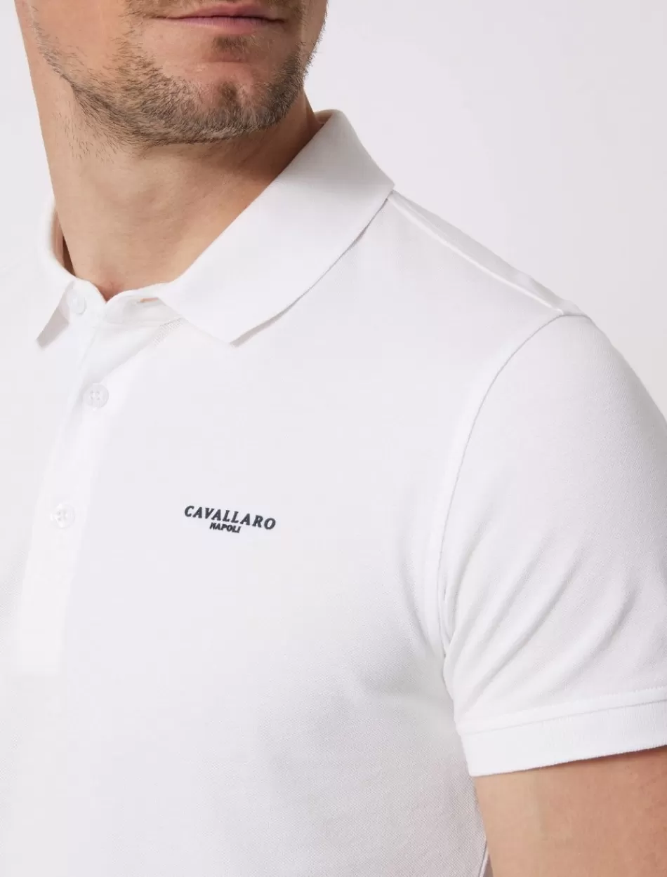 Poloshirts>Cavallaro Napoli Cosimo Polo Off White