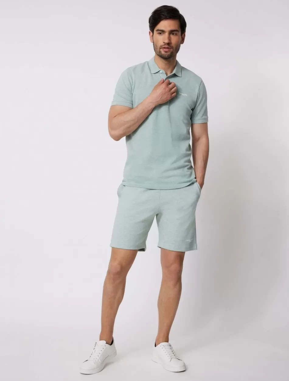 Poloshirts>Cavallaro Napoli Damiano Polo Groen Melange