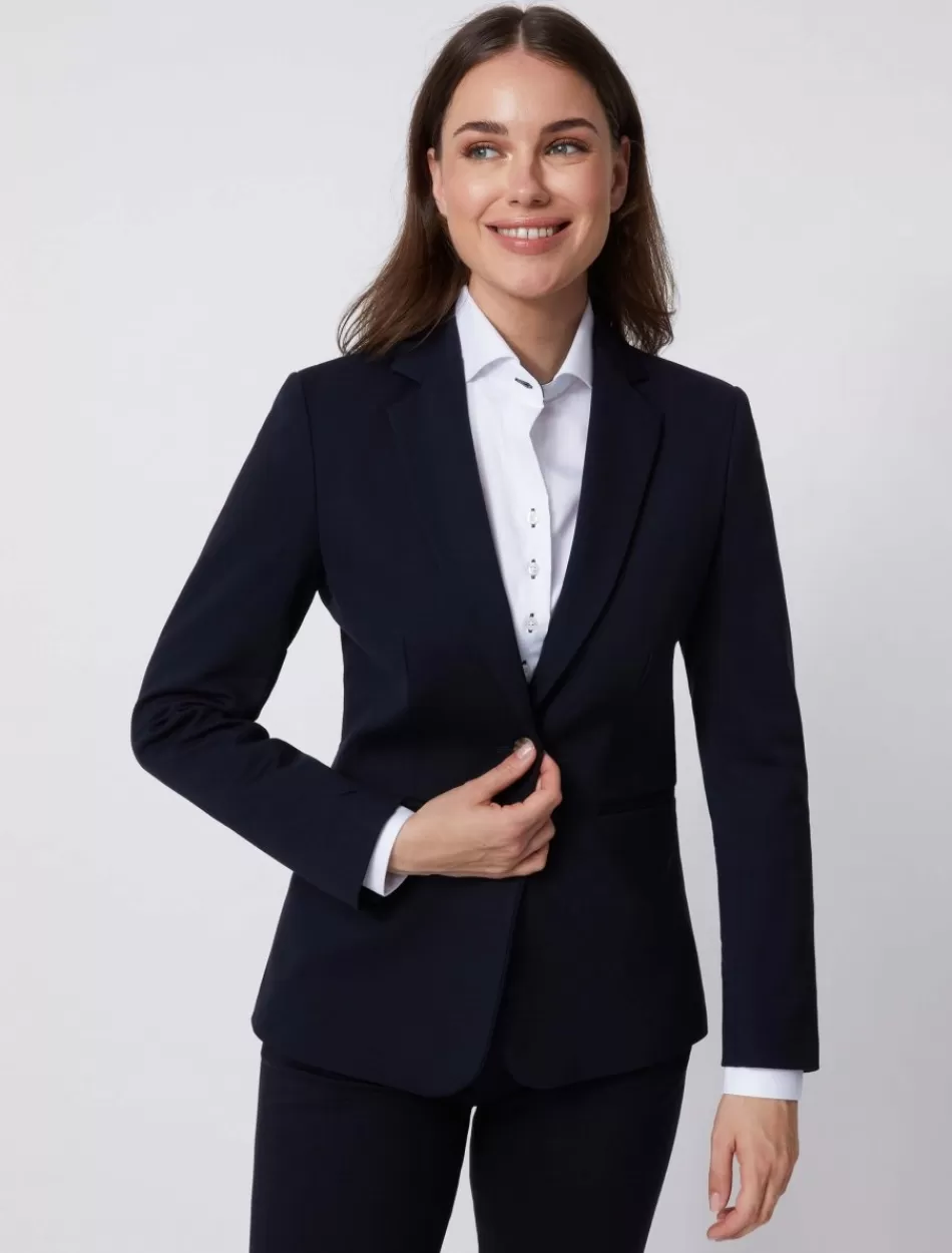 Blazers>Cavallaro Napoli Ella Blazer Donkerblauw