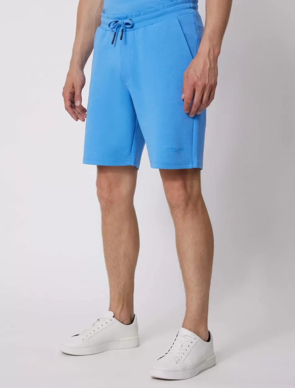 Broeken>Cavallaro Napoli Estate Short Helderblauw