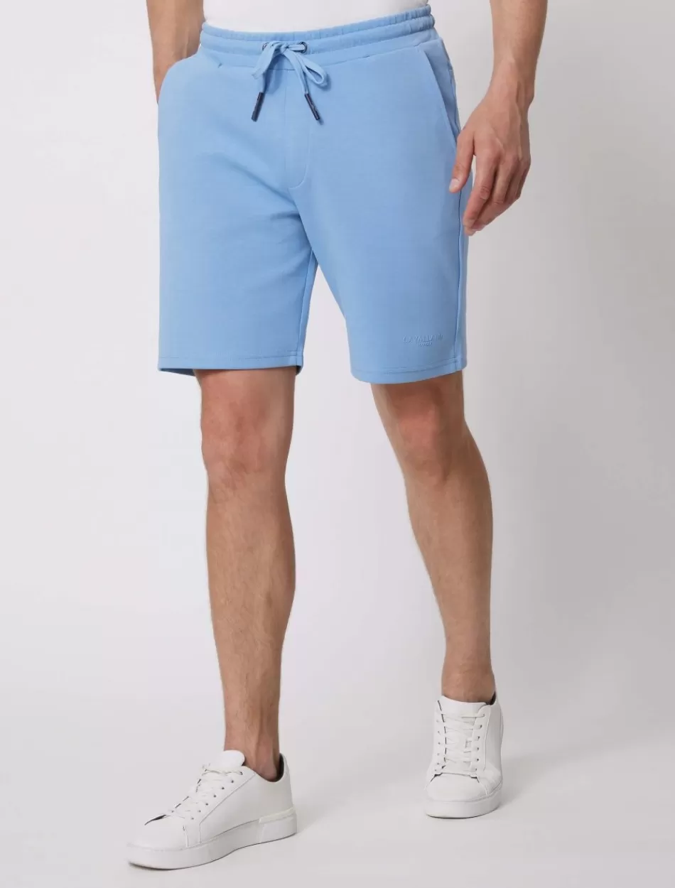 Broeken>Cavallaro Napoli Estate Short Mid Blauw