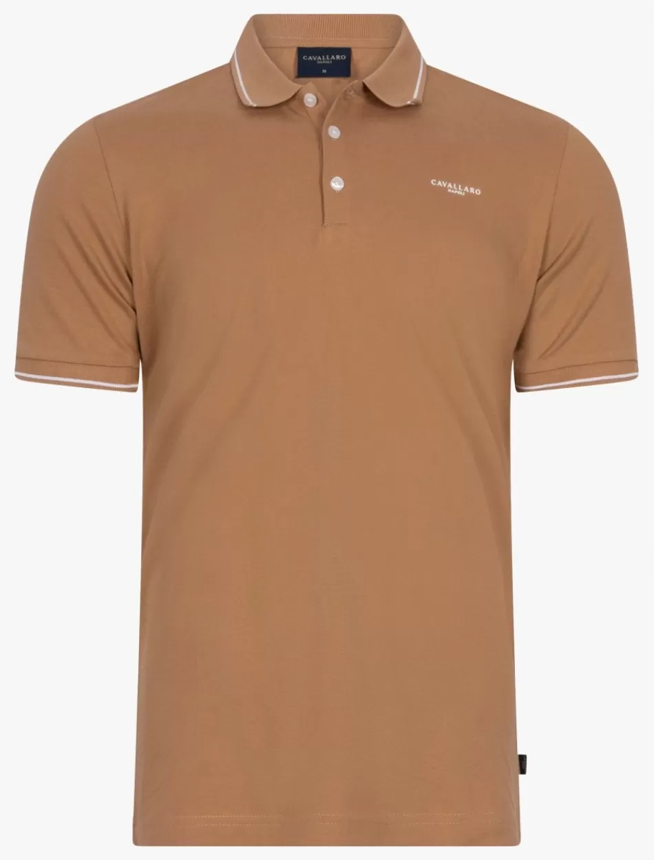 Poloshirts>Cavallaro Napoli Fabriano Polo Camel