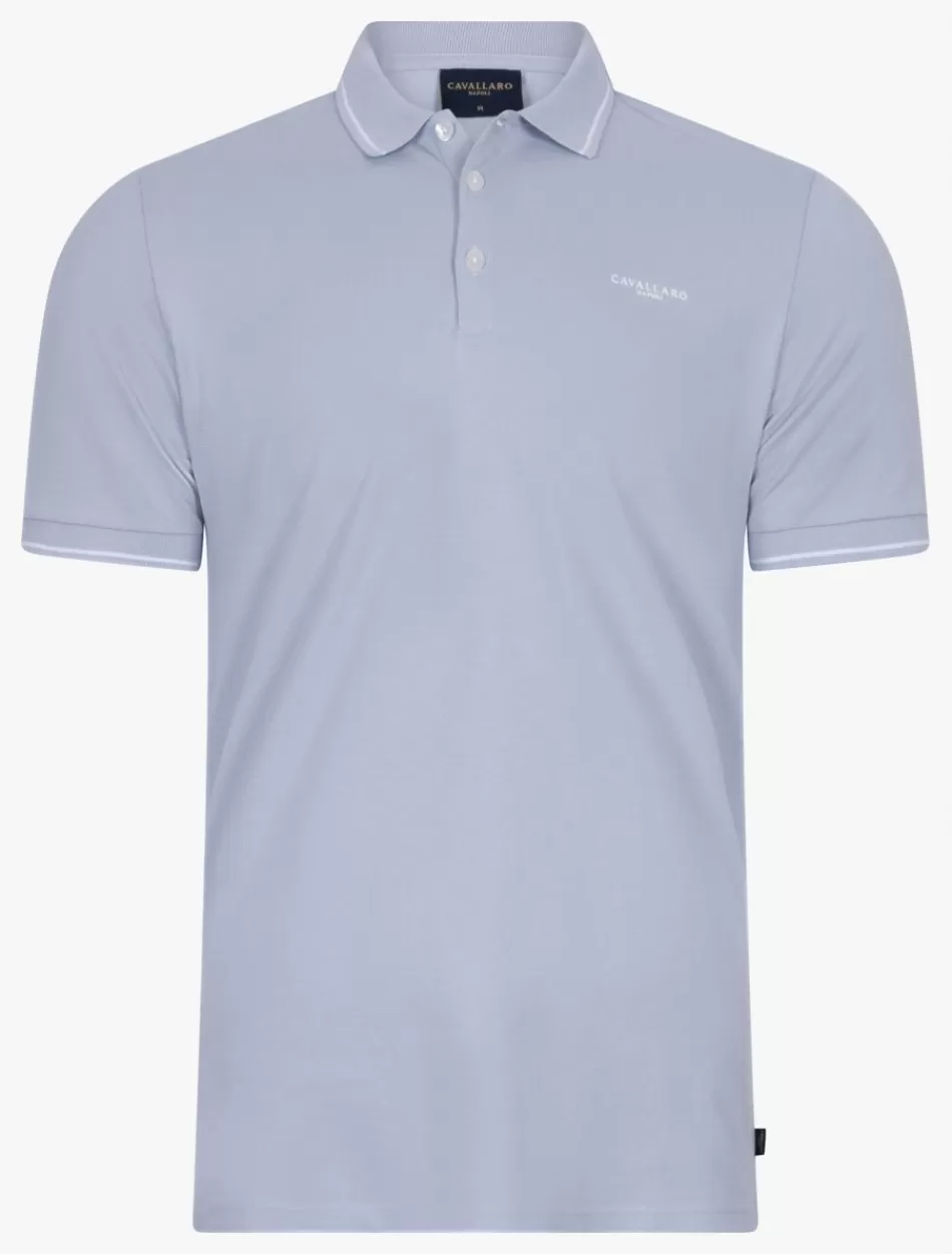 Poloshirts>Cavallaro Napoli Fabriano Polo Blauw