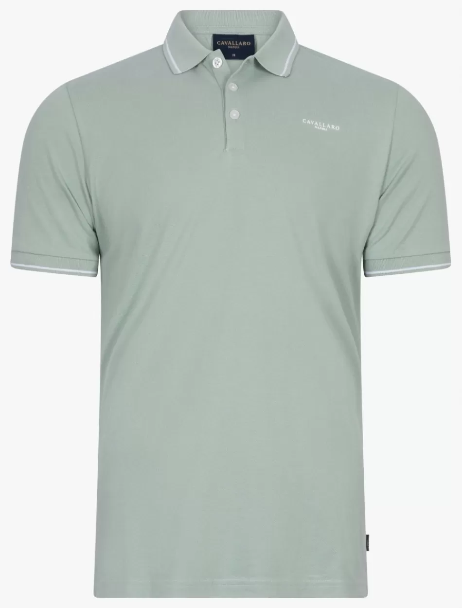 Poloshirts>Cavallaro Napoli Fabriano Polo Lichtgroen