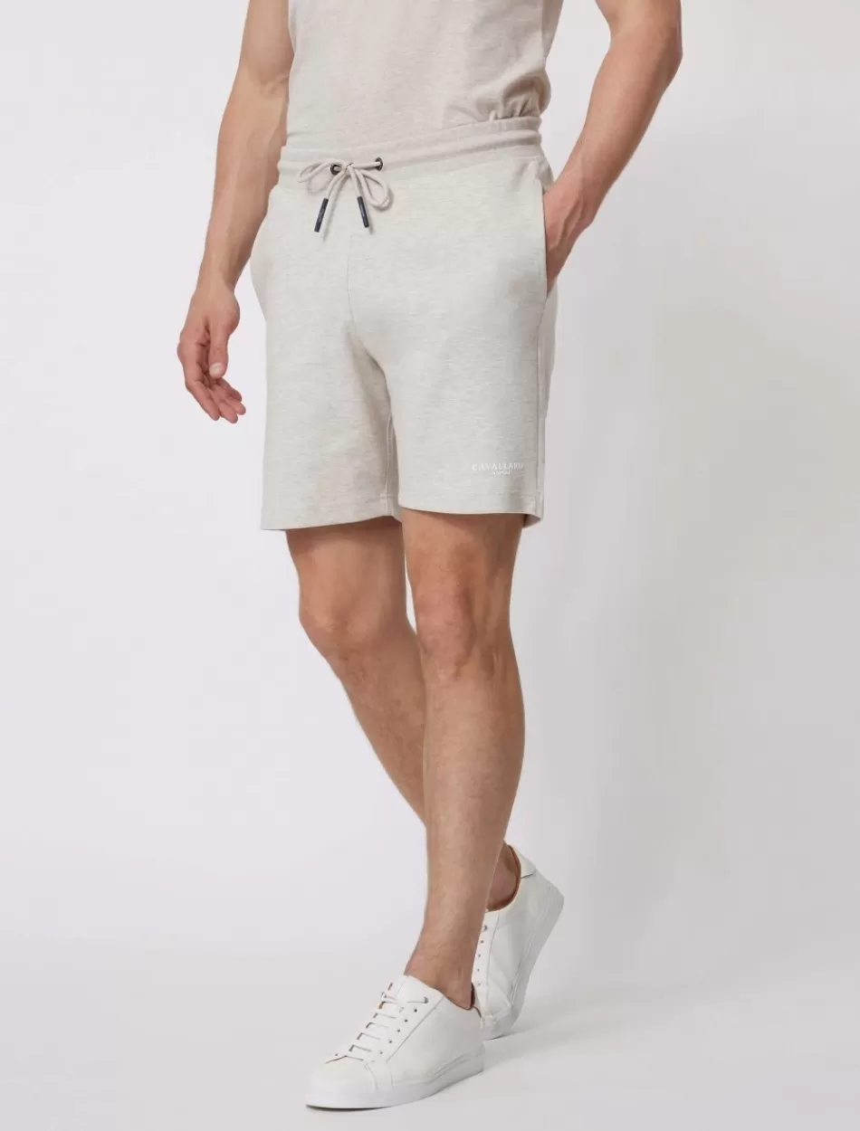 Shorts>Cavallaro Napoli Jovani Shorts Beige Melange