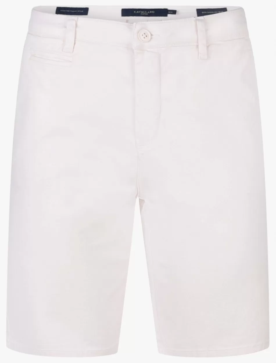 Shorts>Cavallaro Napoli Lanzio Bermuda Off White