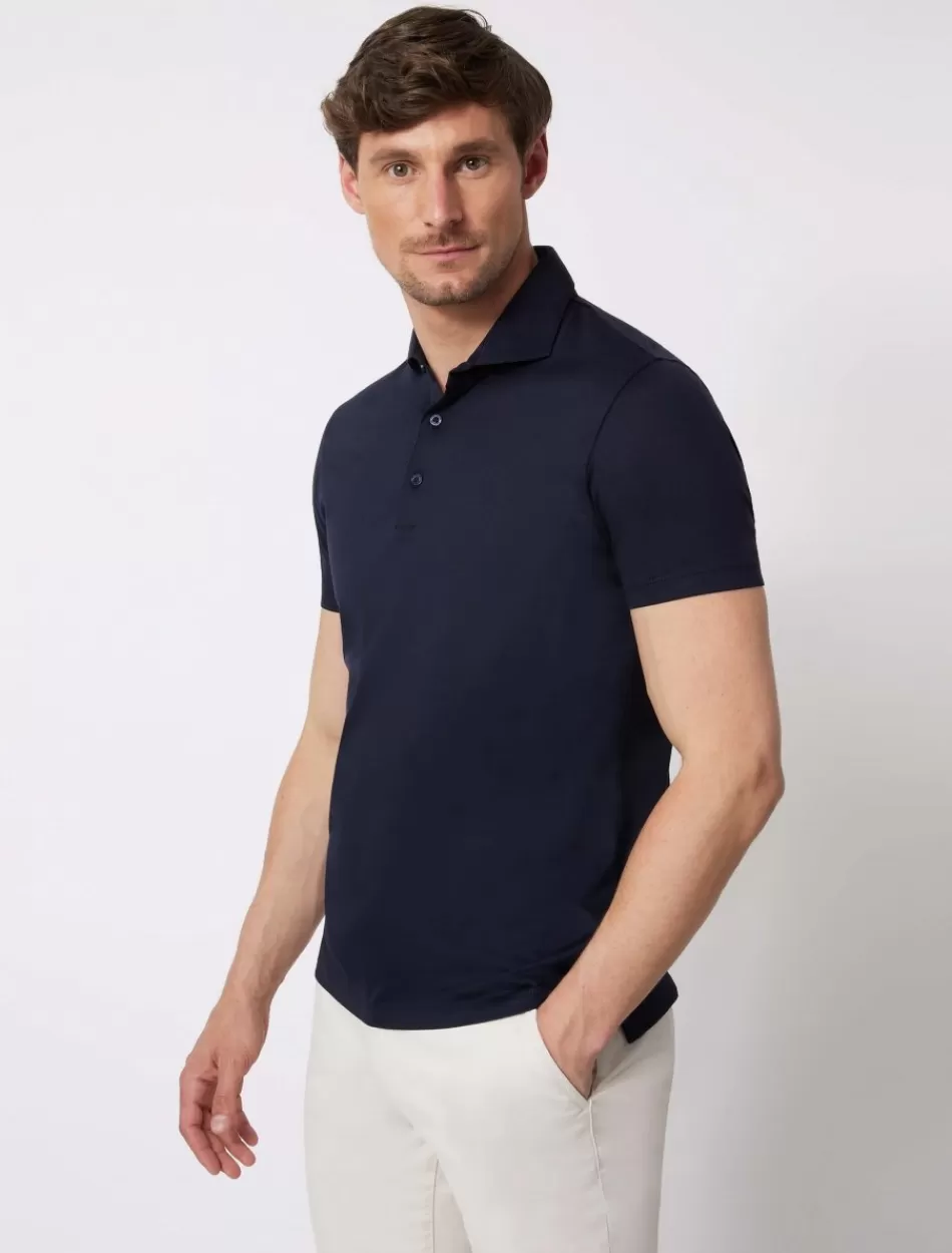 Poloshirts>Cavallaro Napoli Magno Polo Donkerblauw