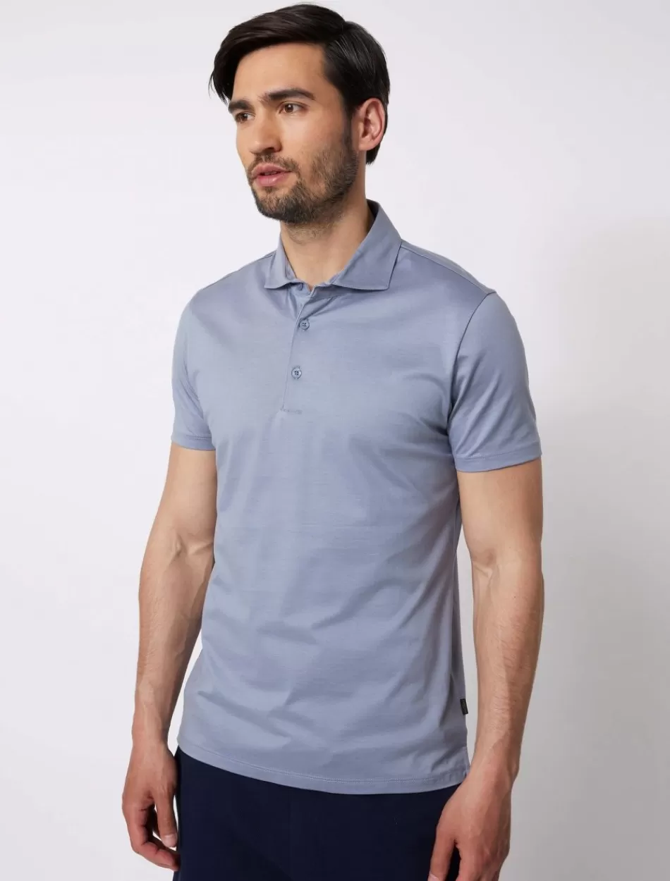 Poloshirts>Cavallaro Napoli Magno Polo Blauw