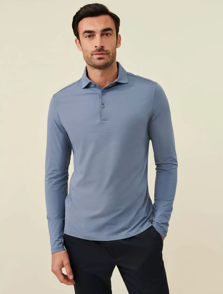 Poloshirts>Cavallaro Napoli Marciano Polo Blauw