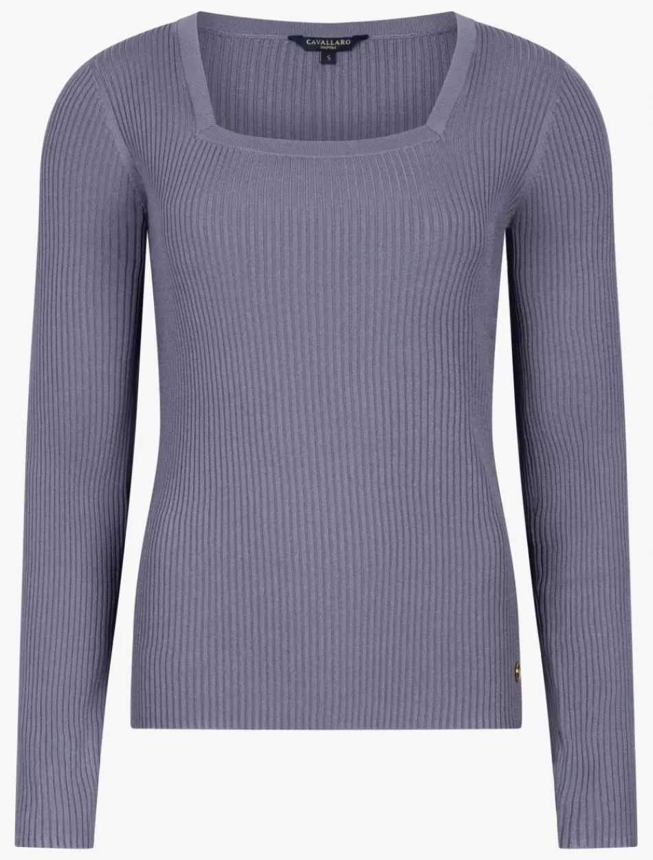 Tops & T-Shirts>Cavallaro Napoli Masserina Top Blauw