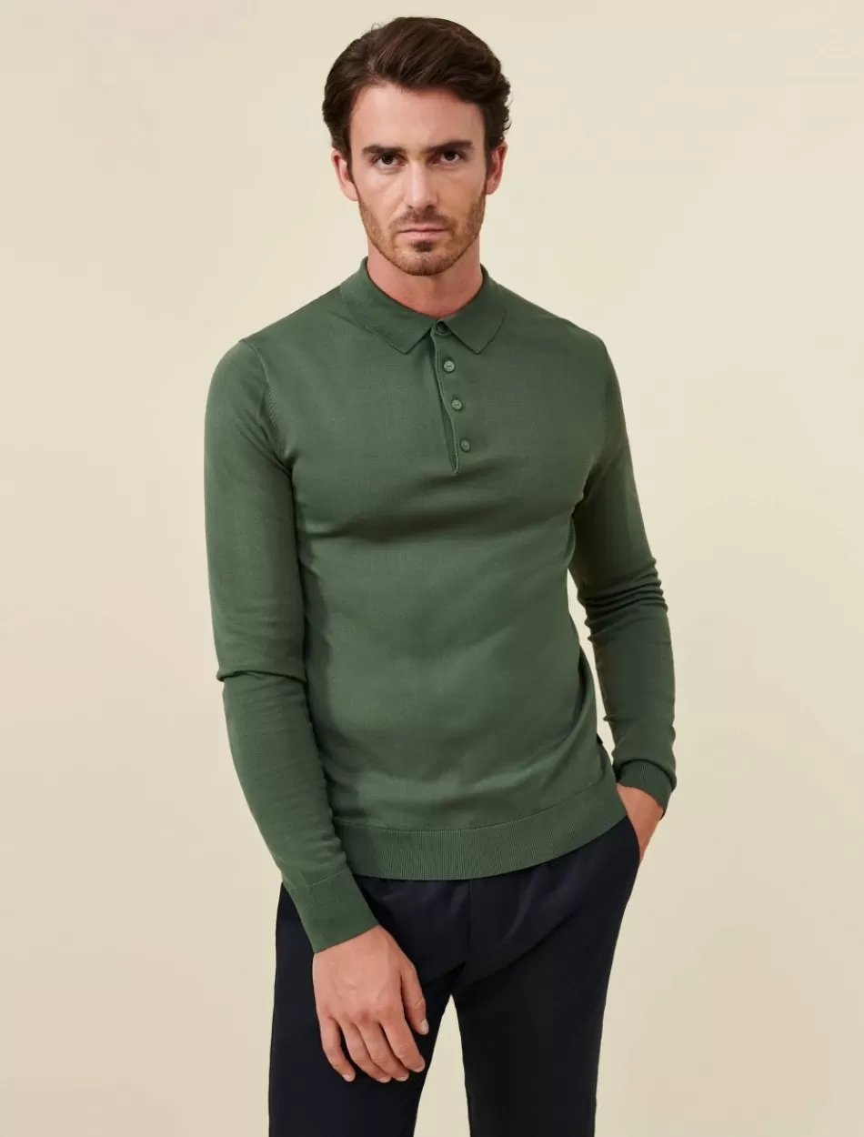 Poloshirts>Cavallaro Napoli Mileno Polo Groen