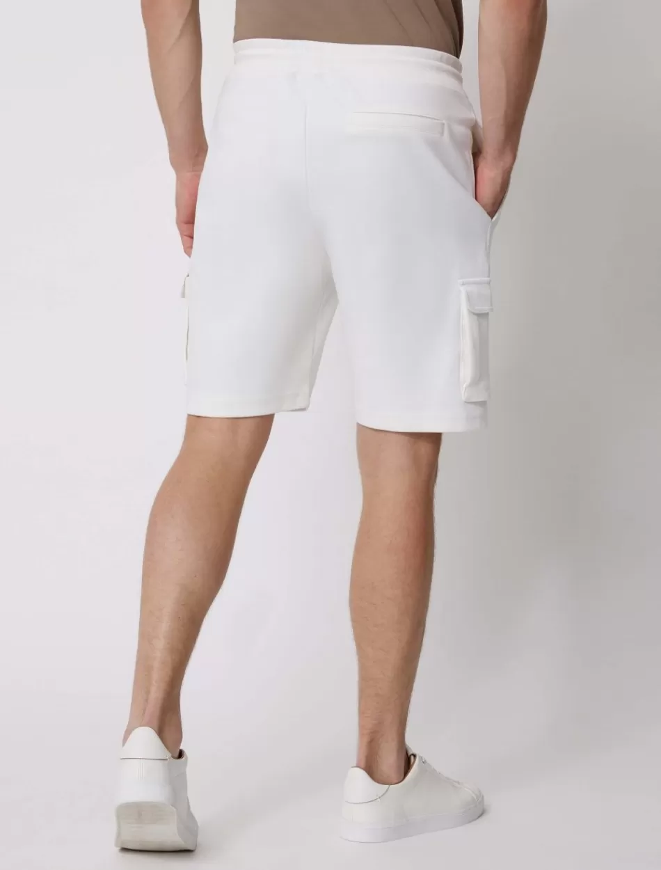 Shorts>Cavallaro Napoli Pescaro Cargo Short Off White