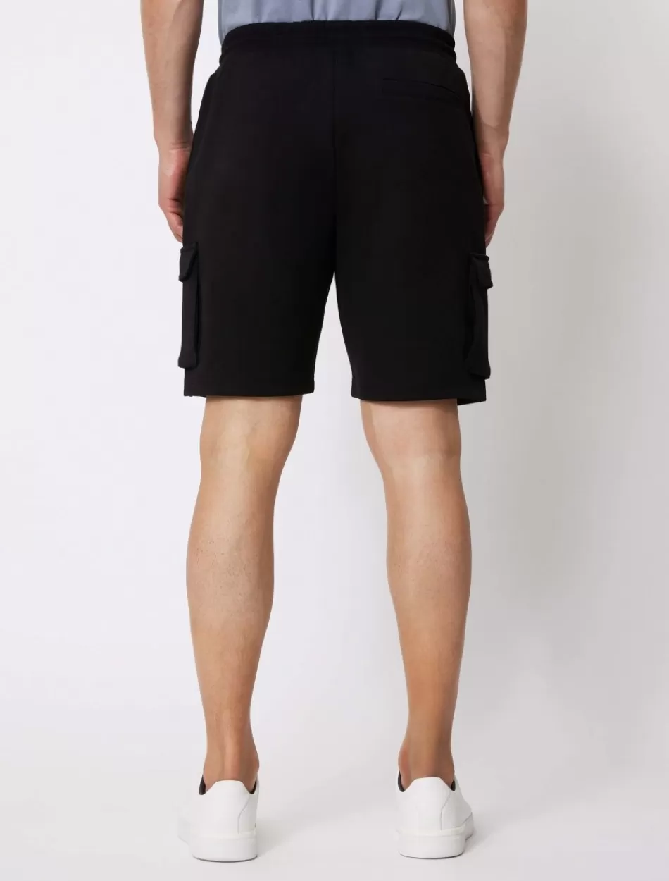 Shorts>Cavallaro Napoli Pescaro Cargo Short Zwart