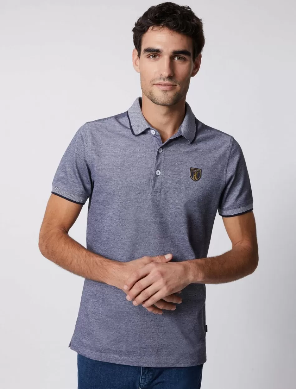 Poloshirts>Cavallaro Napoli Rodarti Polo Donkerblauw