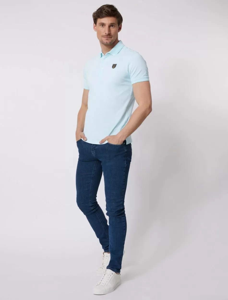 Poloshirts>Cavallaro Napoli Rodarti Polo Blauw