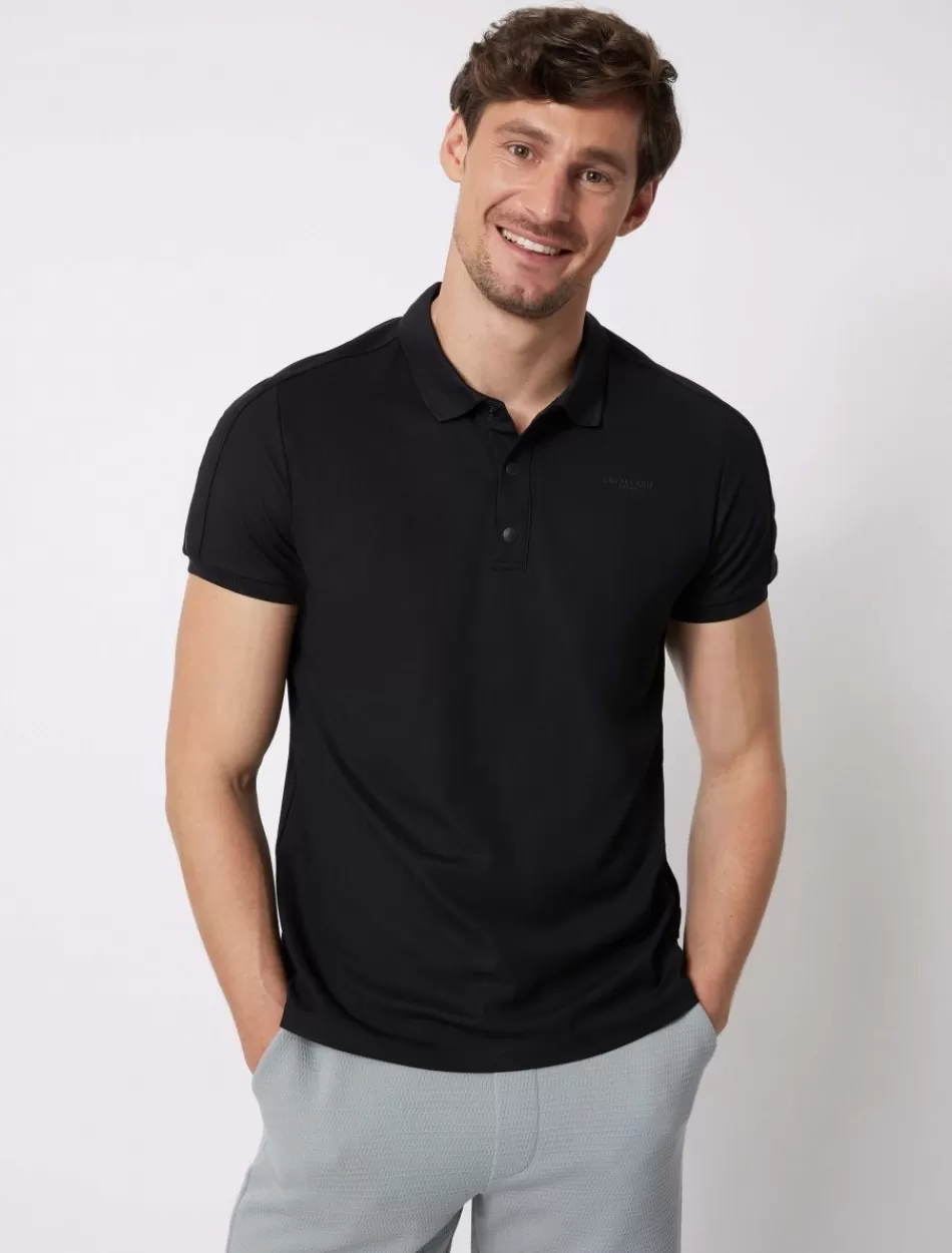 Poloshirts>Cavallaro Napoli Sabini Polo Zwart