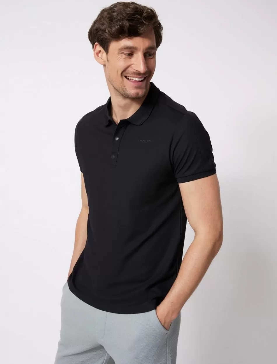 Poloshirts>Cavallaro Napoli Sabini Polo Zwart