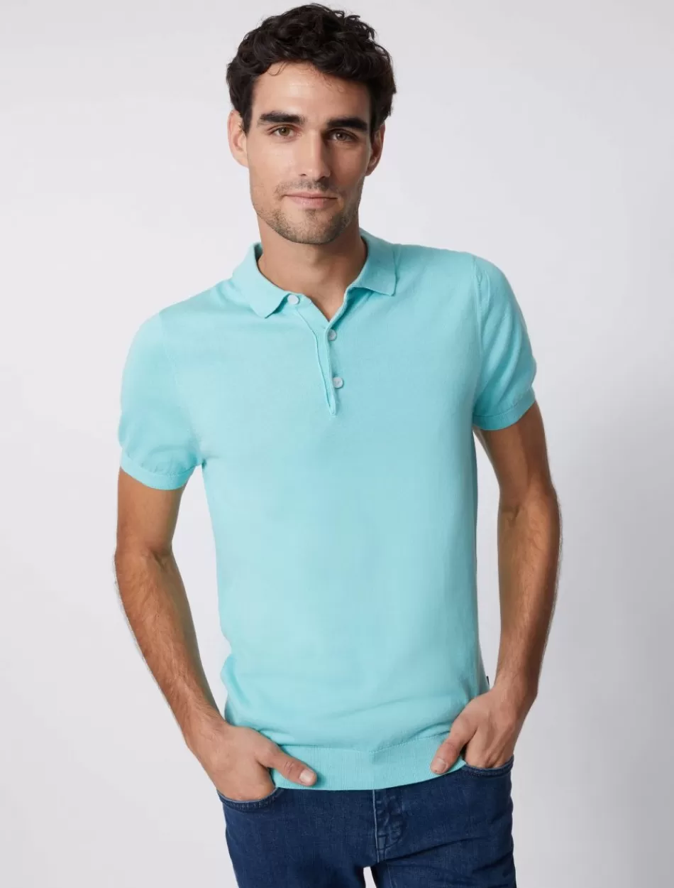 Poloshirts>Cavallaro Napoli Sorrentino Polo Blauw