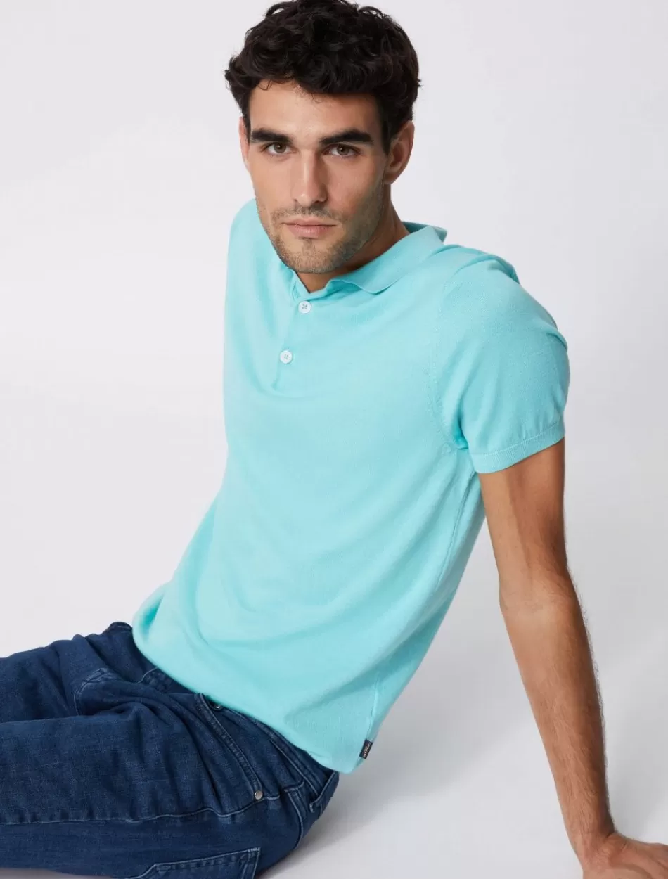 Poloshirts>Cavallaro Napoli Sorrentino Polo Blauw