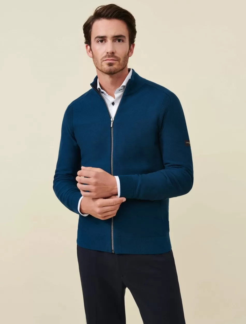 Vesten>Cavallaro Napoli Trezzo Vest Petrol Blue